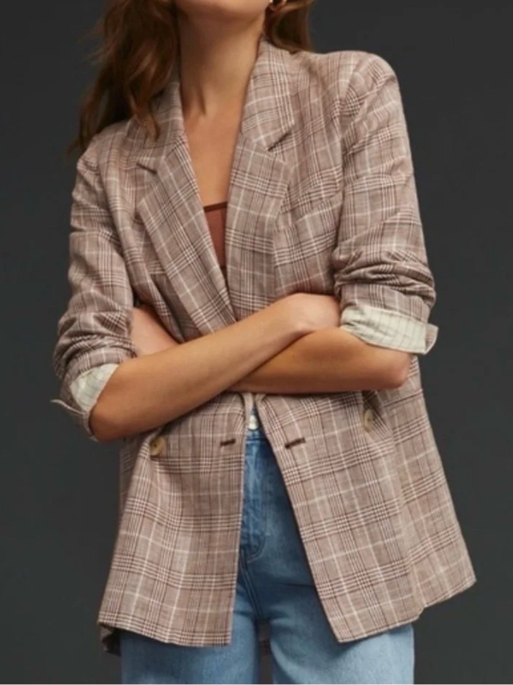 Maeve Double Breasted Blazer